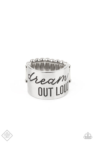 Dream Louder - Silver Ring