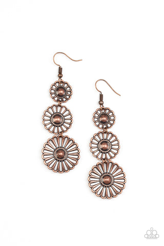 Gazebo Garden - Copper Earring