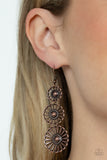 Gazebo Garden - Copper Earring