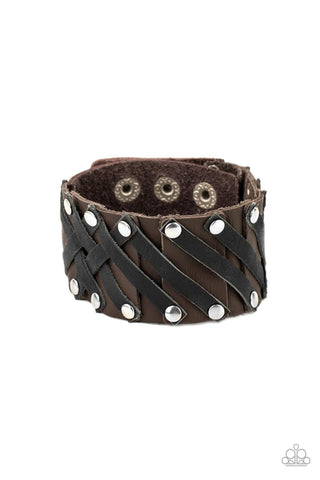 Rebel Rumble - Brown Urban Bracelet