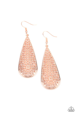 Posy Pasture - Rose Gold Earring