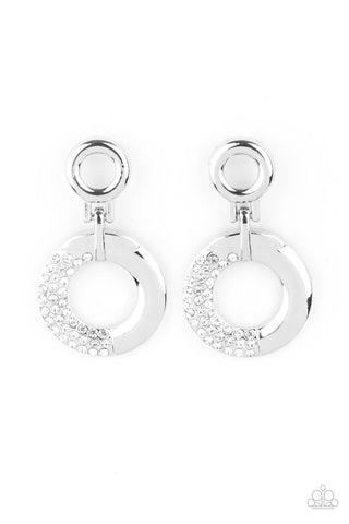 Modern Motivation - White Post Earring