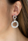 Modern Motivation - White Post Earring