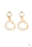 Modern Motivation - Gold Post Earring