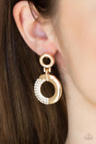 Modern Motivation - Gold Post Earring