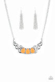 Heavenly Happenstance - Orange Necklace