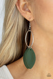 Leafy Laguna - Green Earring