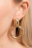 Ancient Artisan - Gold Clip-On Earring