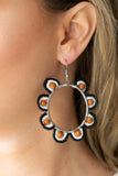 Groovy Gardens - Brown Earring