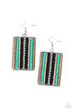 Beadwork Wonder - Black Earring