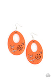 Home TWEET Home - Orange Earring