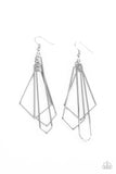 Shape Shifting Shimmer - Silver Earring