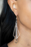 Shape Shifting Shimmer - Silver Earring