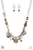 Charmed, I Am Sure - Brown Necklace