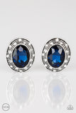 East Side Etiqutte Blue Clip-On Earring