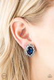 East Side Etiqutte Blue Clip-On Earring