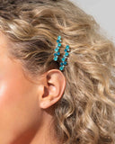 Bubbly Ballroom - Blue Hair Clip