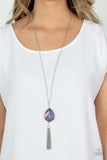 Interstellar Solstice - Purple Necklace