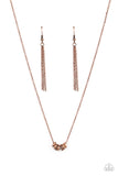 Dainty Dalliance - Copper Necklace