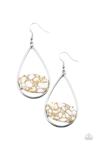 Tropical Terrazzo - White Earring