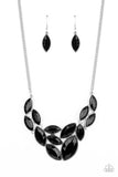 Glitzy Goddess - Black Necklace