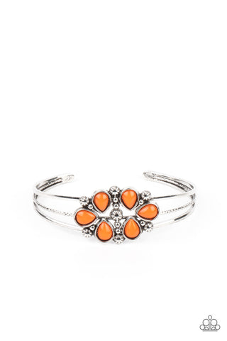 Taj Mahal Meadow - Orange Bracelet