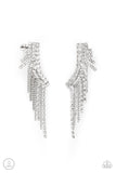 Thunderstruck Sparkle - White Post Earring