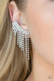 Thunderstruck Sparkle - White Post Earring