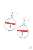 Free Bird Freedom - Red Earring