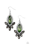 Serving Up Sparkle - Green Earring