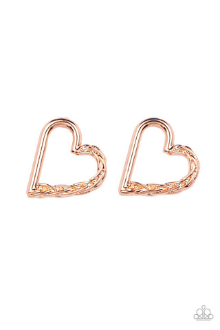 Cupid, Who? - Copper Post Earring