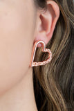 Cupid, Who? - Copper Post Earring