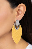 Wildly Workable - Yellow Post Earring