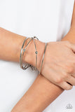 Flawlessly Floral - White Bracelet