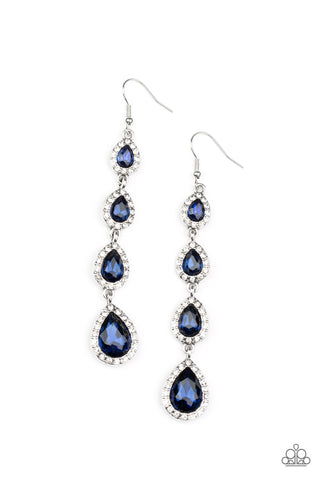 Confidently Classy - Blue Earring