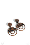 Southern Souvenir - Copper Clip-On Earring