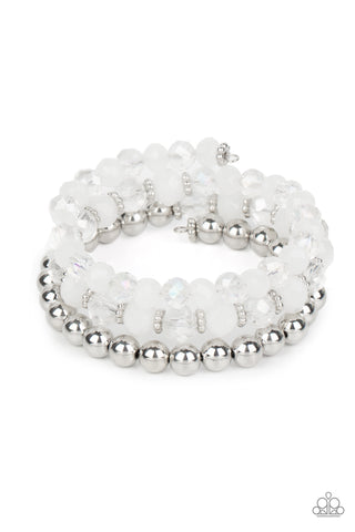 Gimme Gimme - White Bracelet