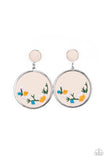 Embroidered Gardens - Multi Post Earring