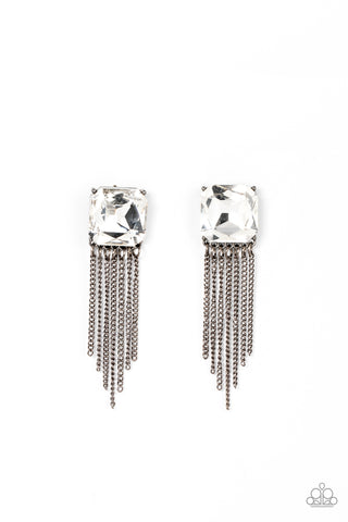 Supernova Novelty - Black Post Earring