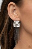 Supernova Novelty - Black Post Earring