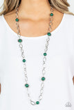 Fundamental Fashion - Green Necklace