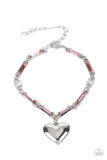 Sweetheart Secrets - Pink Bracelet