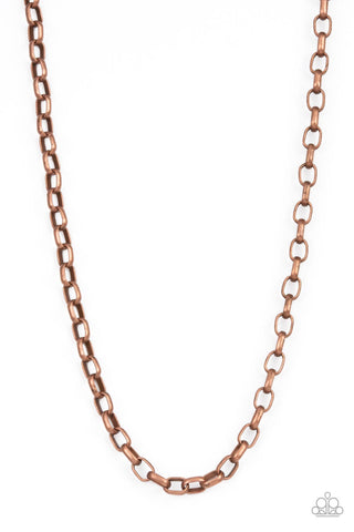 Gridiron Rumble - Copper Necklace