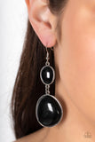 Soulful Samba - Black Earring