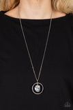 Hands-Down Dazzling - Silver Necklace