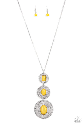 Talisman Trendsetter - Yellow Necklace