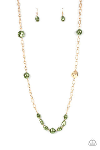 Pardon My FABULOUS - Green Necklace