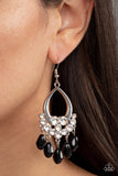 Famous Fashionista - Black Earring