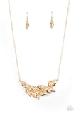 Enviable Elegance - Gold Necklace