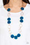 Posh Promenade - Blue - Blue Necklace